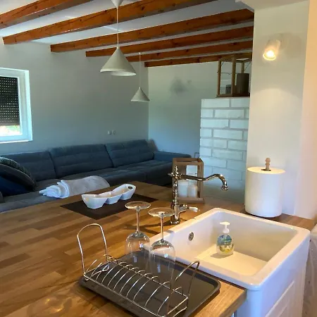 Apartma Kolpa-riverhouse Podzemelj 公寓 Borst (Metlika)